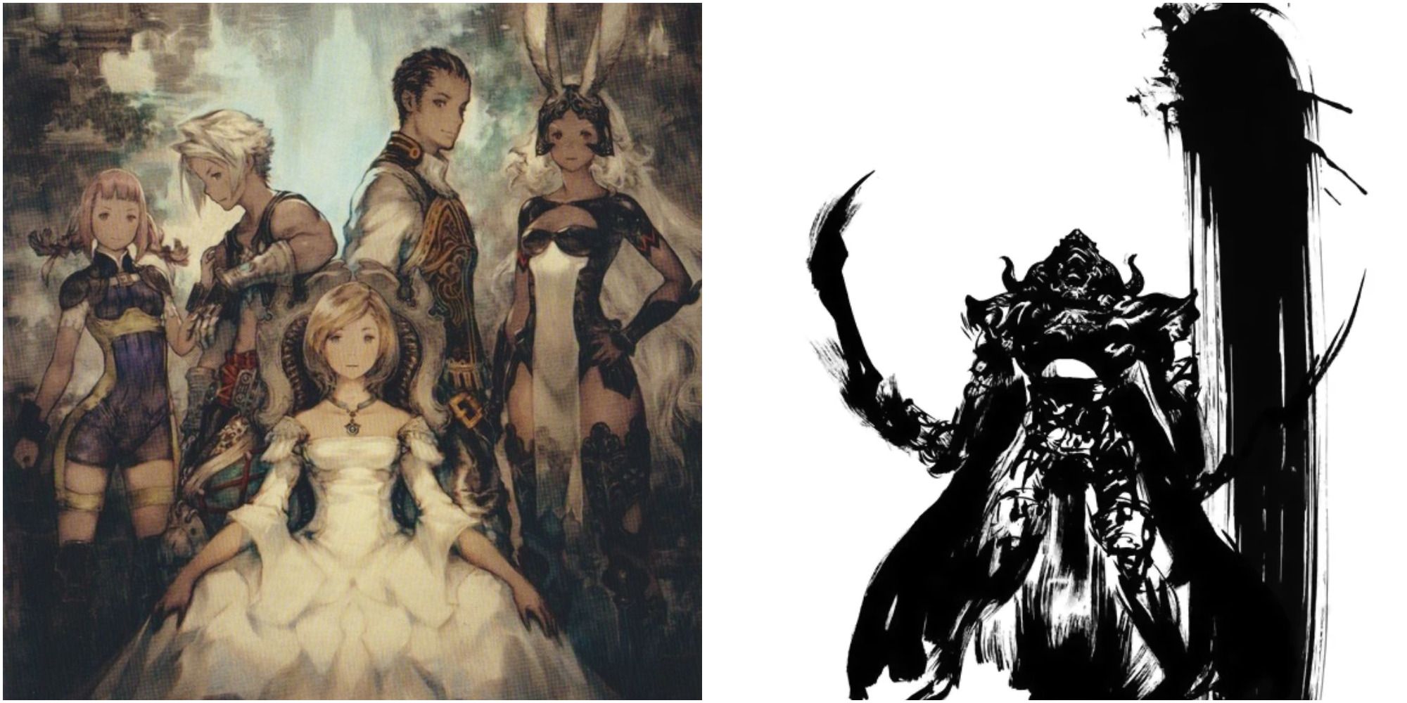 final fantasy xii cover art & gabranth