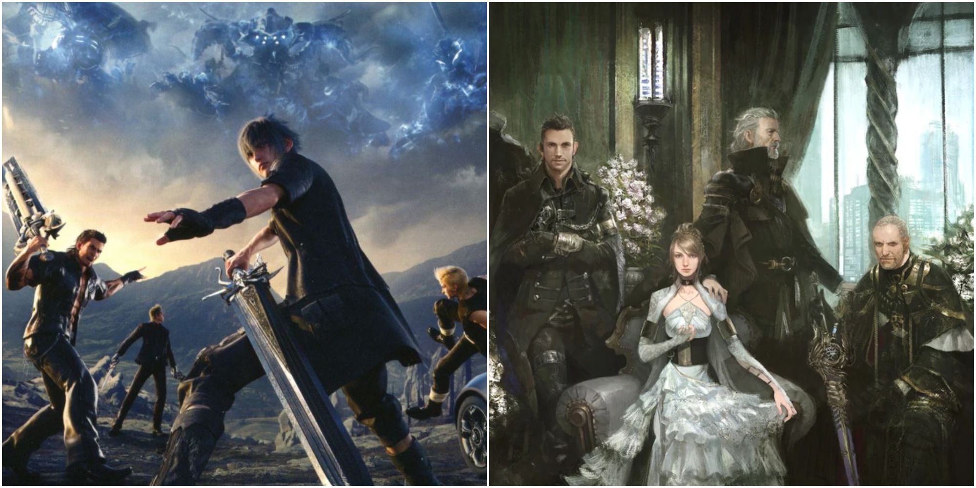 final fantasy xv cover & kingsglaive