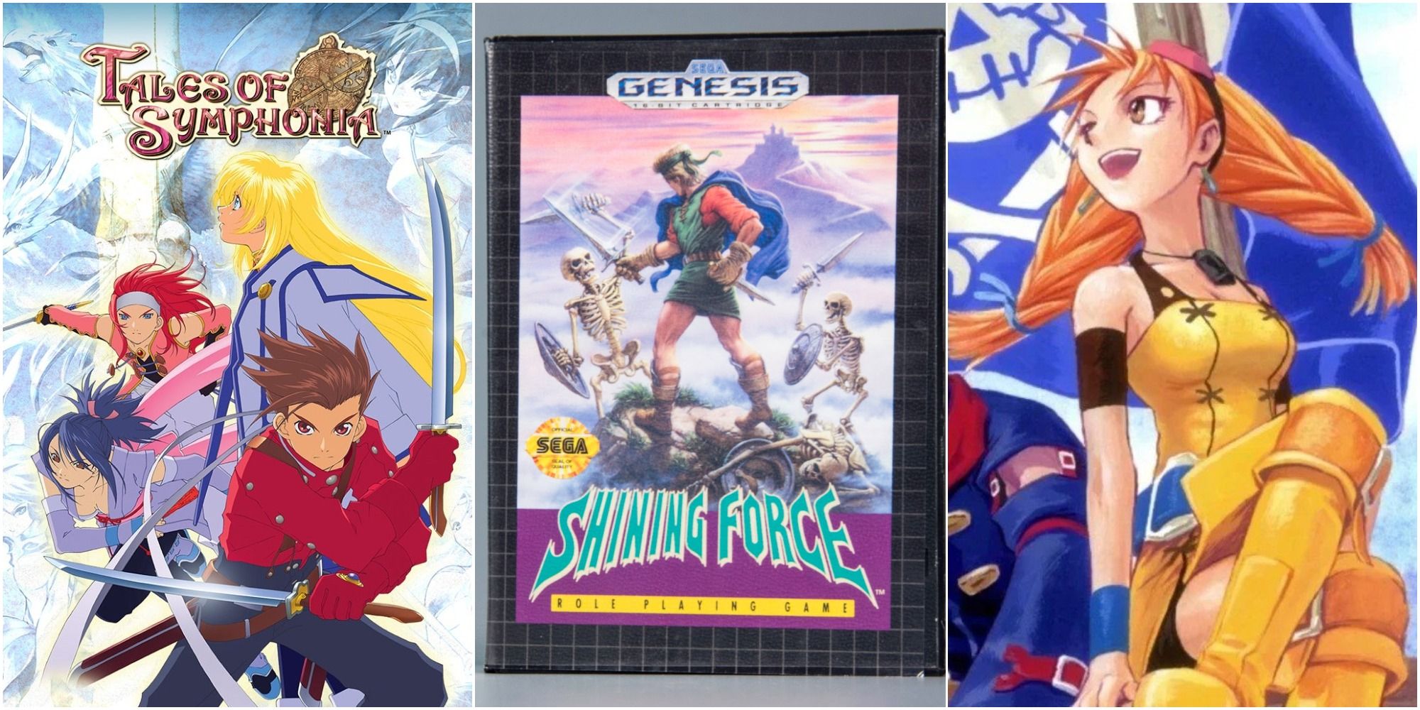RPGs You Need To Play Featured - Tales Of Symphonia, Shining Force, Skies Of Arcadia