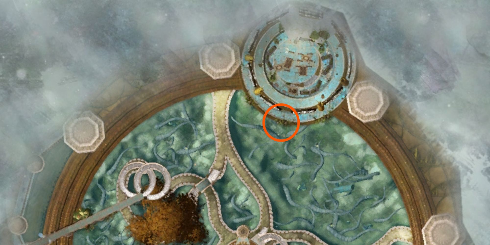 location to secret room in kormirs library highlighted