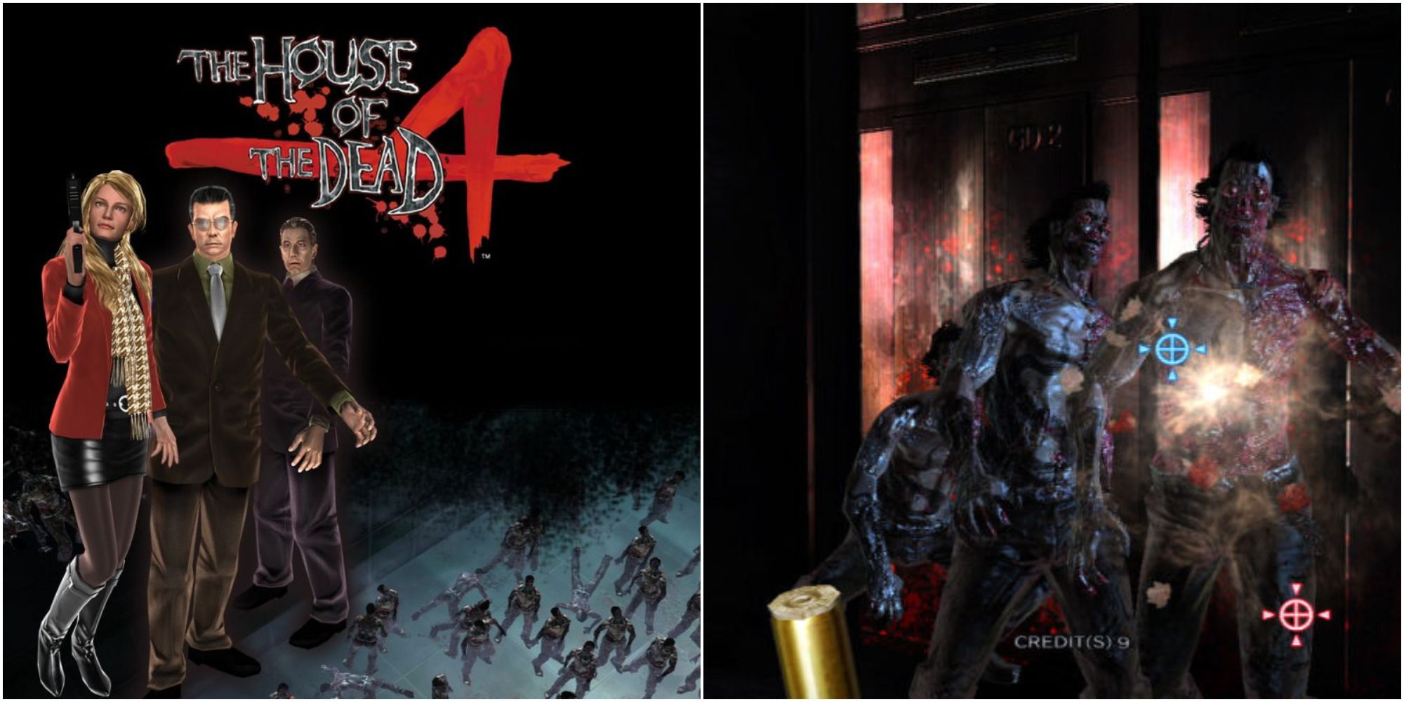 house of the dead 4 cover & gameplay