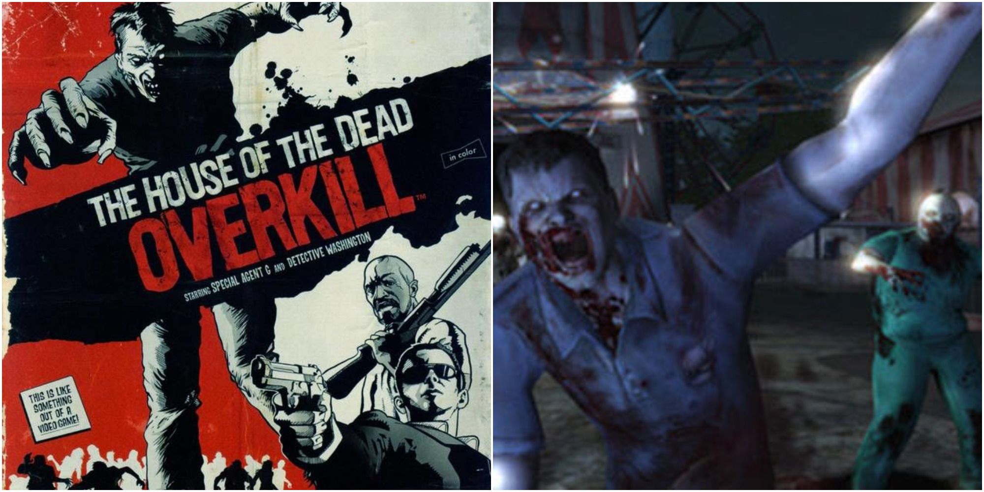 house of the dead overkill cover & gameplay