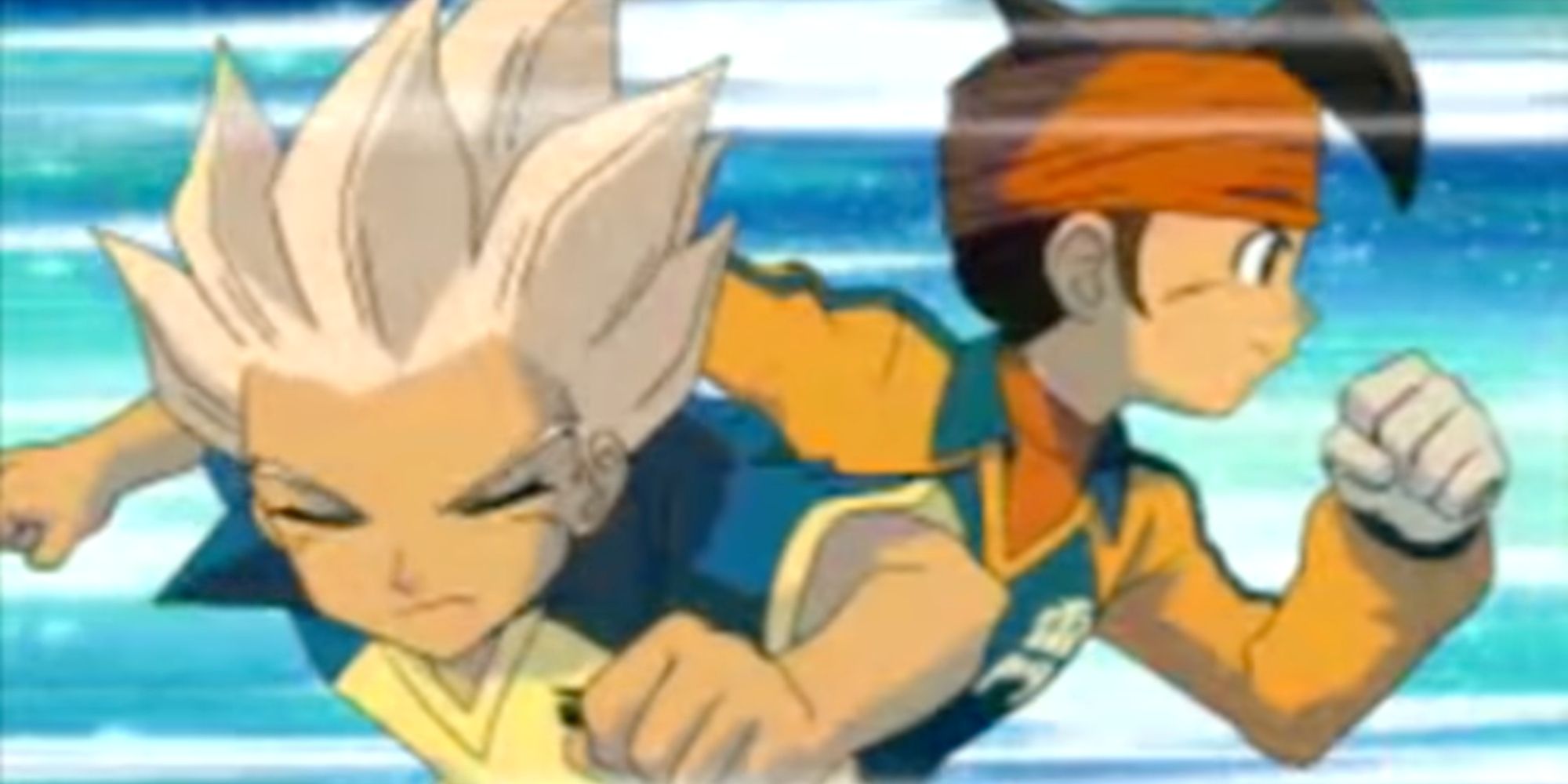 A screenshot of the opening cinematic of Inazuma Eleven