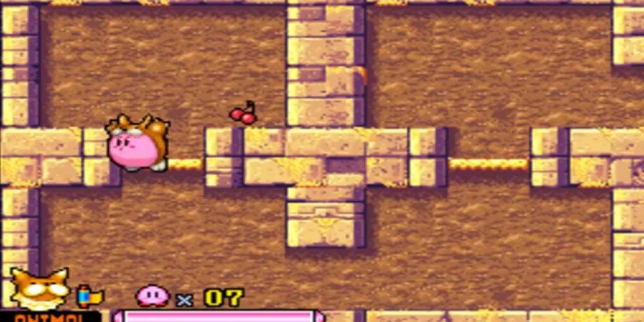 Kirby's Animal Ability in Kirby: Squeak Squad