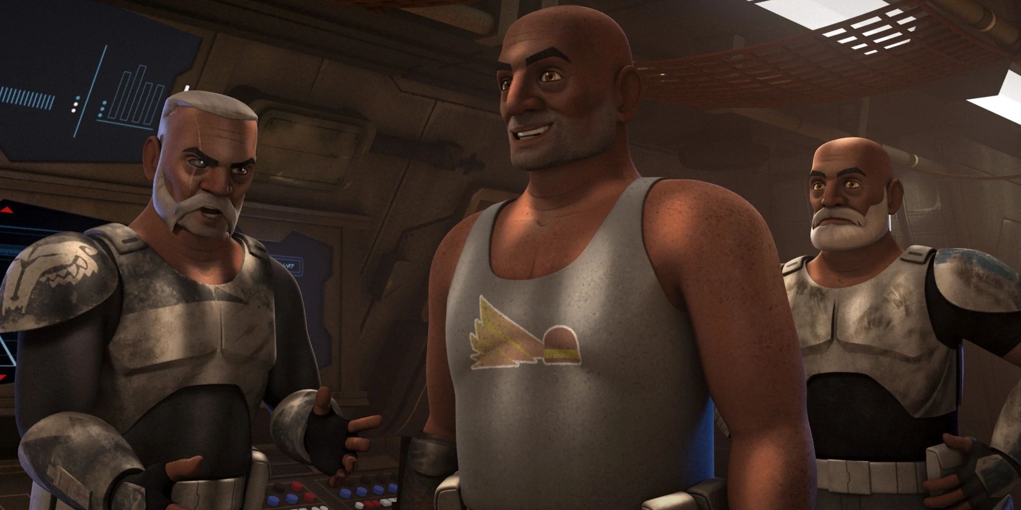 Star Wars: Rex And Other Clones Fighting For The Rebels In The Clone Wars TV Show