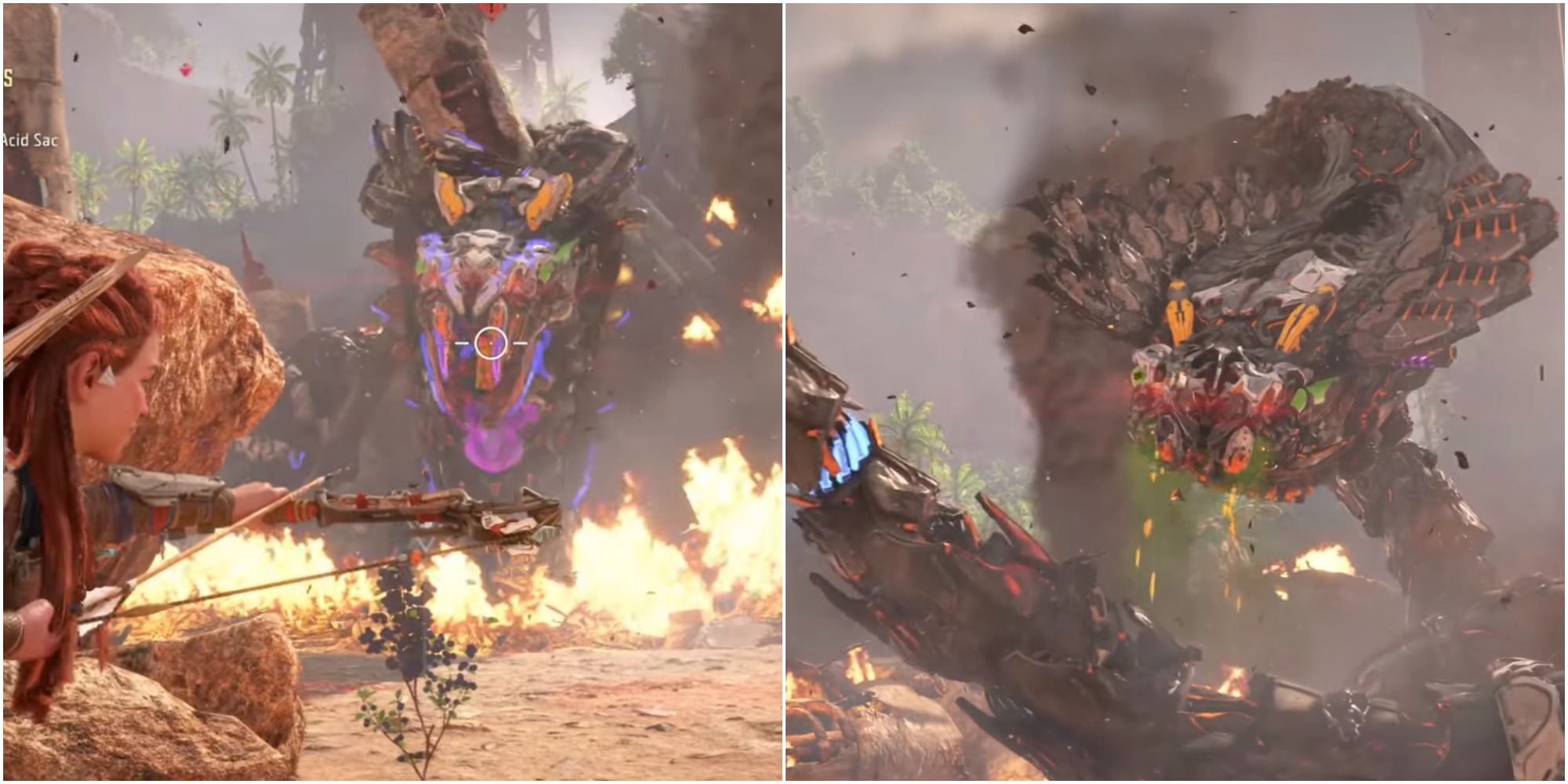 Horizon Forbidden West Slitherfang Boss Fight