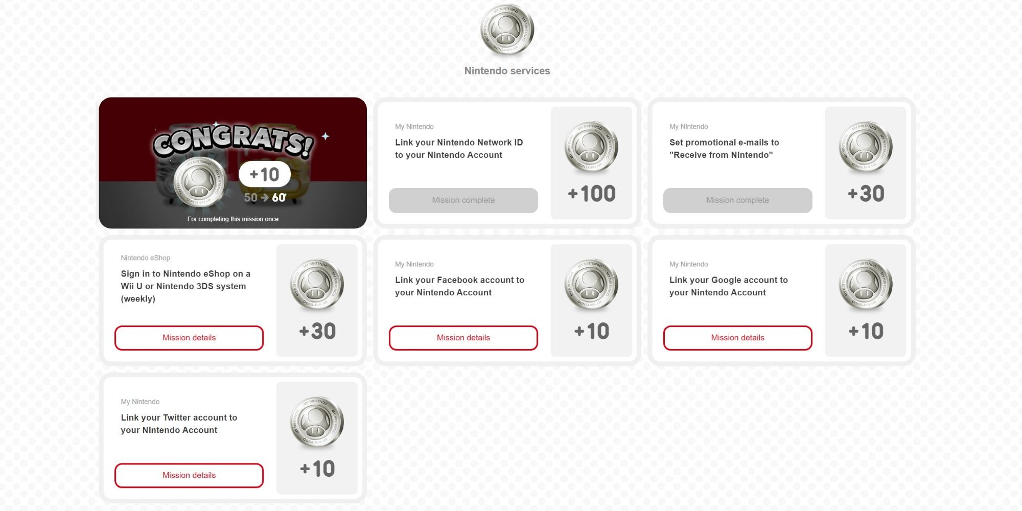 collecting more points nintendo