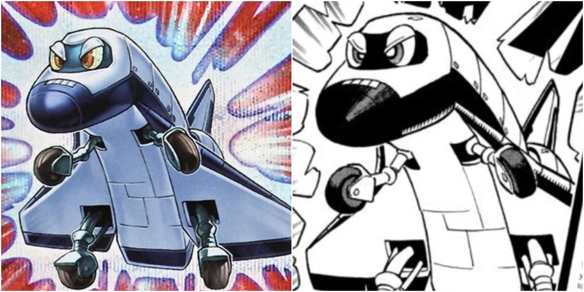 shuttleroid card & manga art