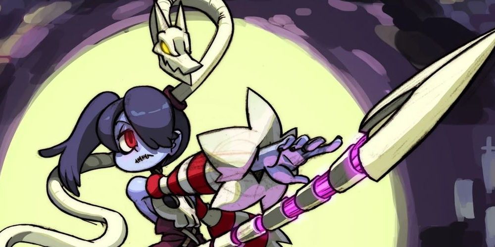 Squigly and Leviathan in Skullgirls