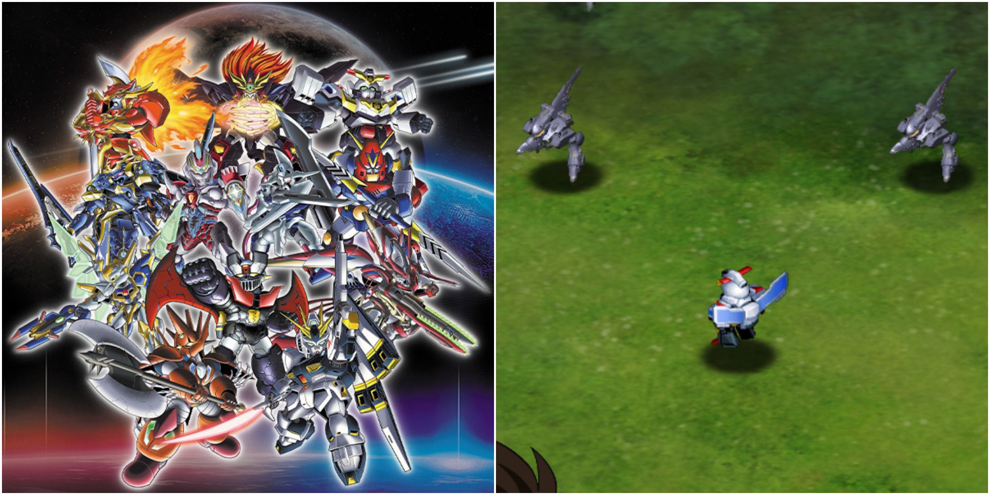 super robot wars 30 cover art & gameplay