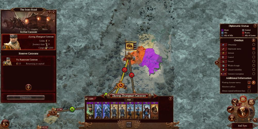 total war warhammer 3 grand cathay caravan