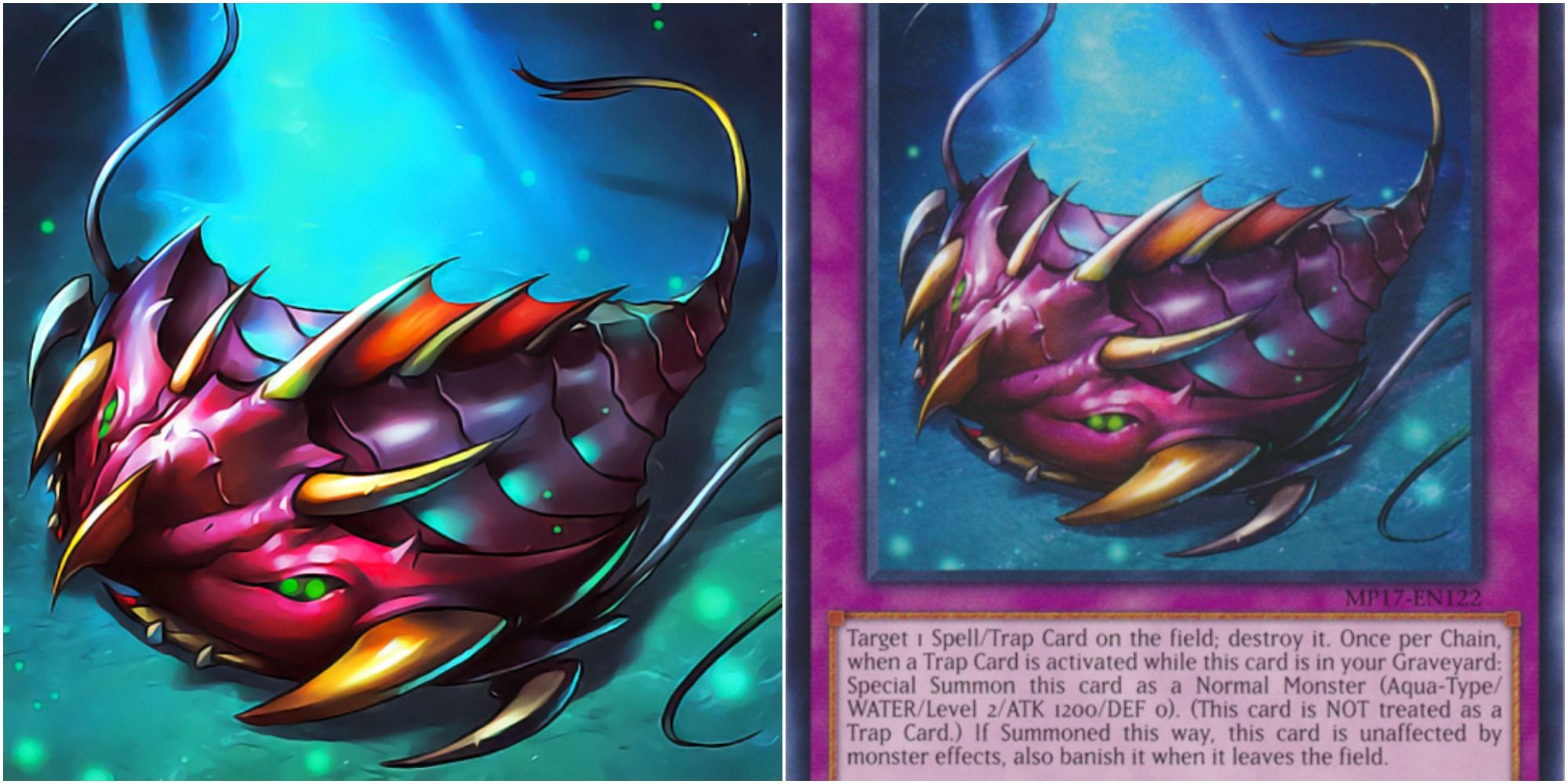 yugioh Paleozoic Olenoides card art and text