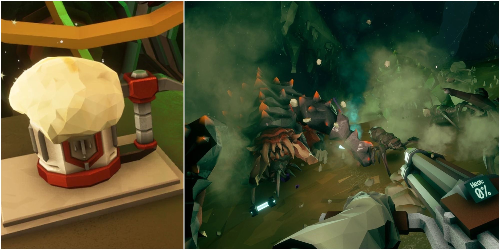 Deep Rock Galactic: Red Rock Blaster And Giant Boss Wave Bugs