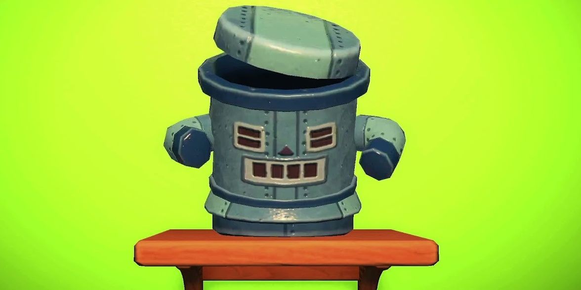 An Aluminoid in Animal Crossing: New Horizons.