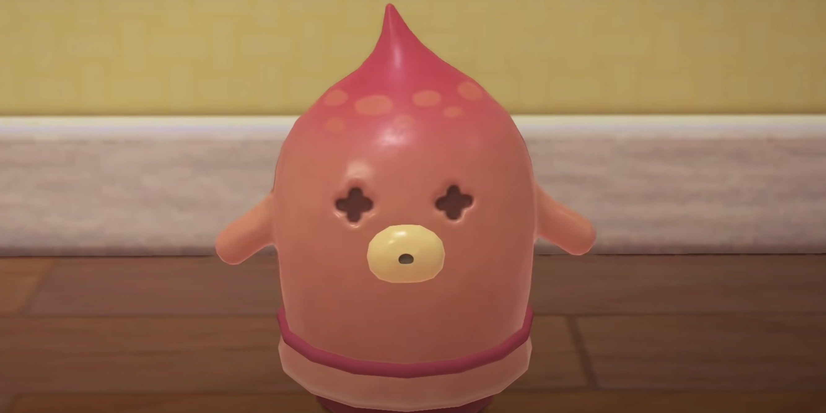A Bloopoid in Animal Crossing: New Horizons.