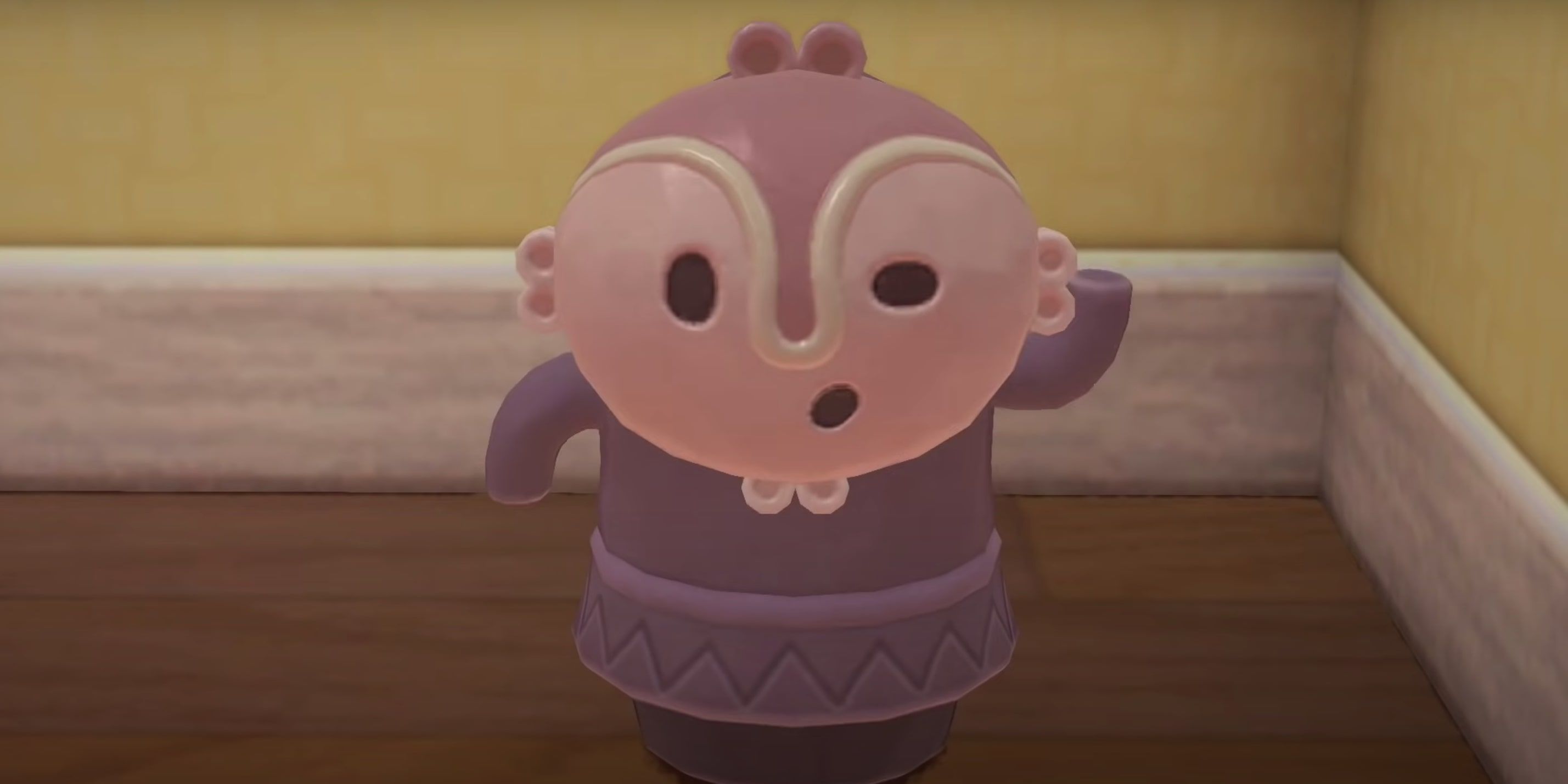 A Boioingoid in Animal Crossing: New Horizons.
