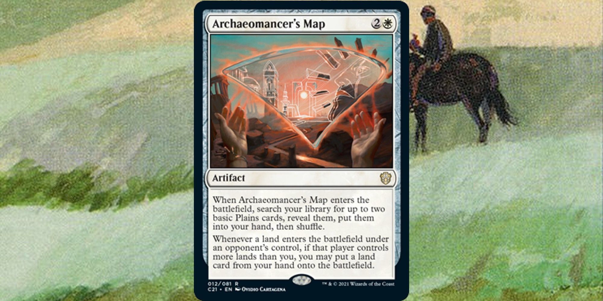 Archaeomancer's Map MTG Card