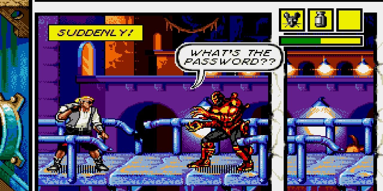 Comix Zone gameplay screenshot
