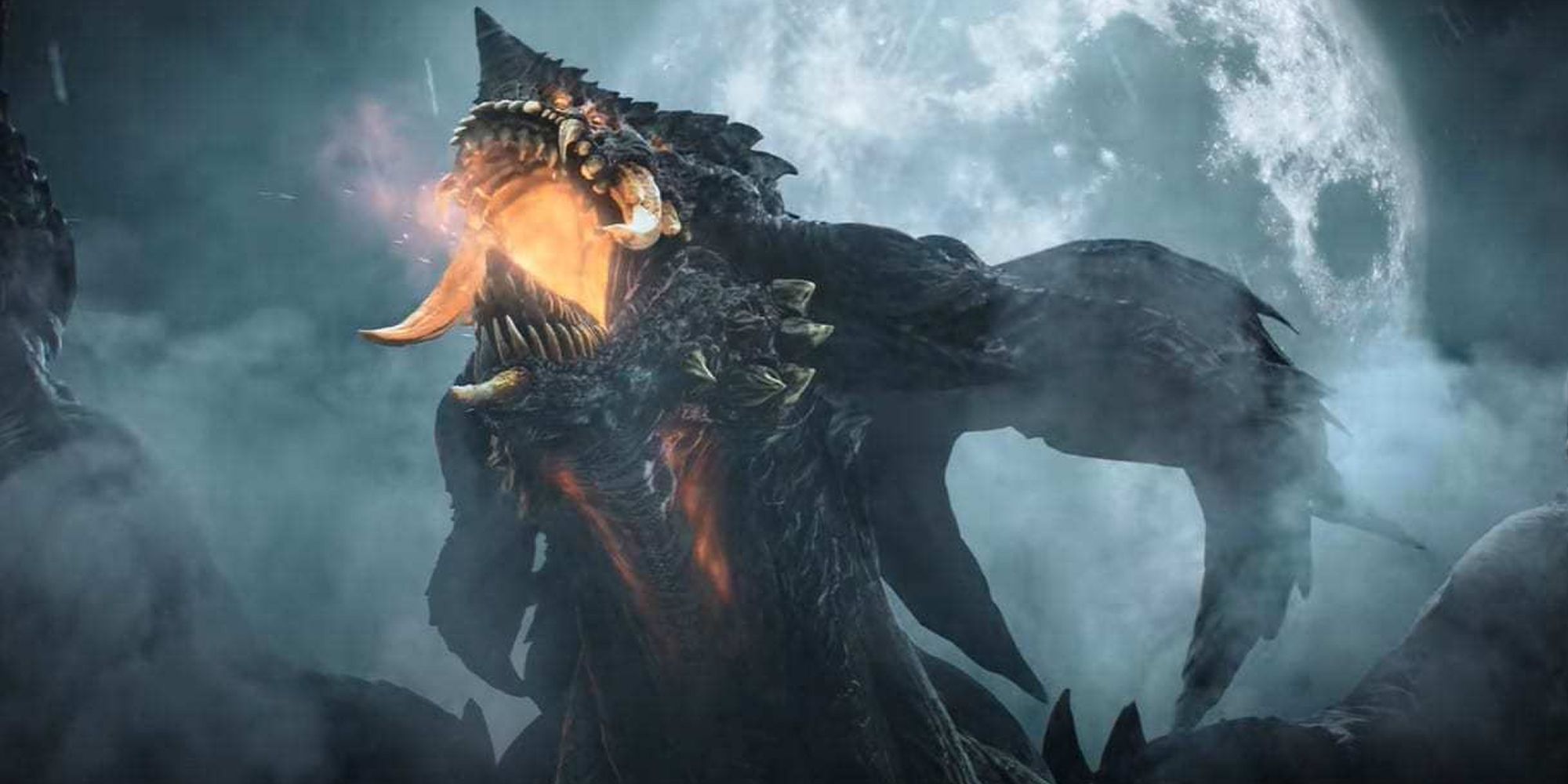 The Dragon God Roars At The Sky
