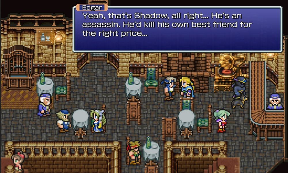 Final Fantasy 6 Pixel Remaster Shadow