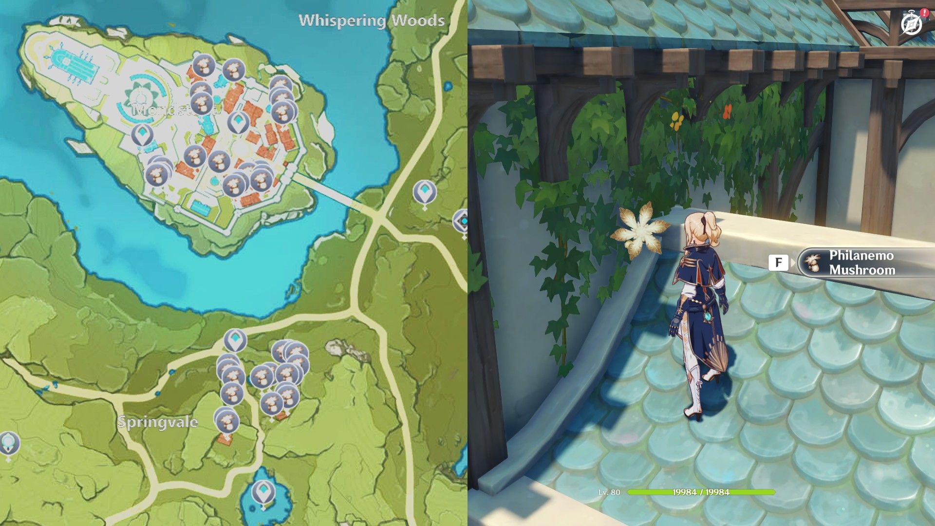 Genshin Philanemo Mushroom Location