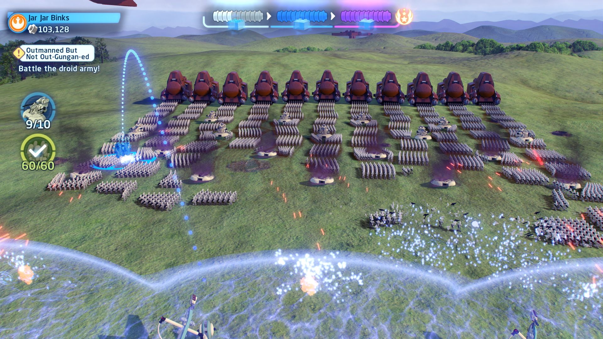 Lego Star Wars Skywalker Saga, Episode 1, Farming For Studs With Jar Jar