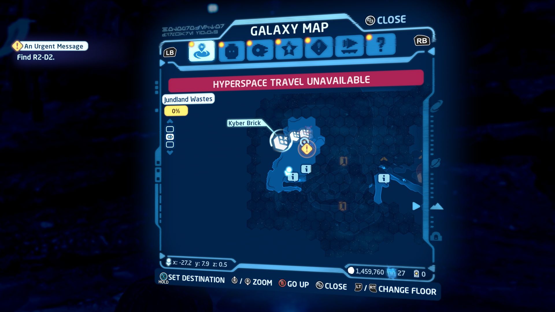 Lego Star Wars Skywalker Saga, Episode 4, Map Screen