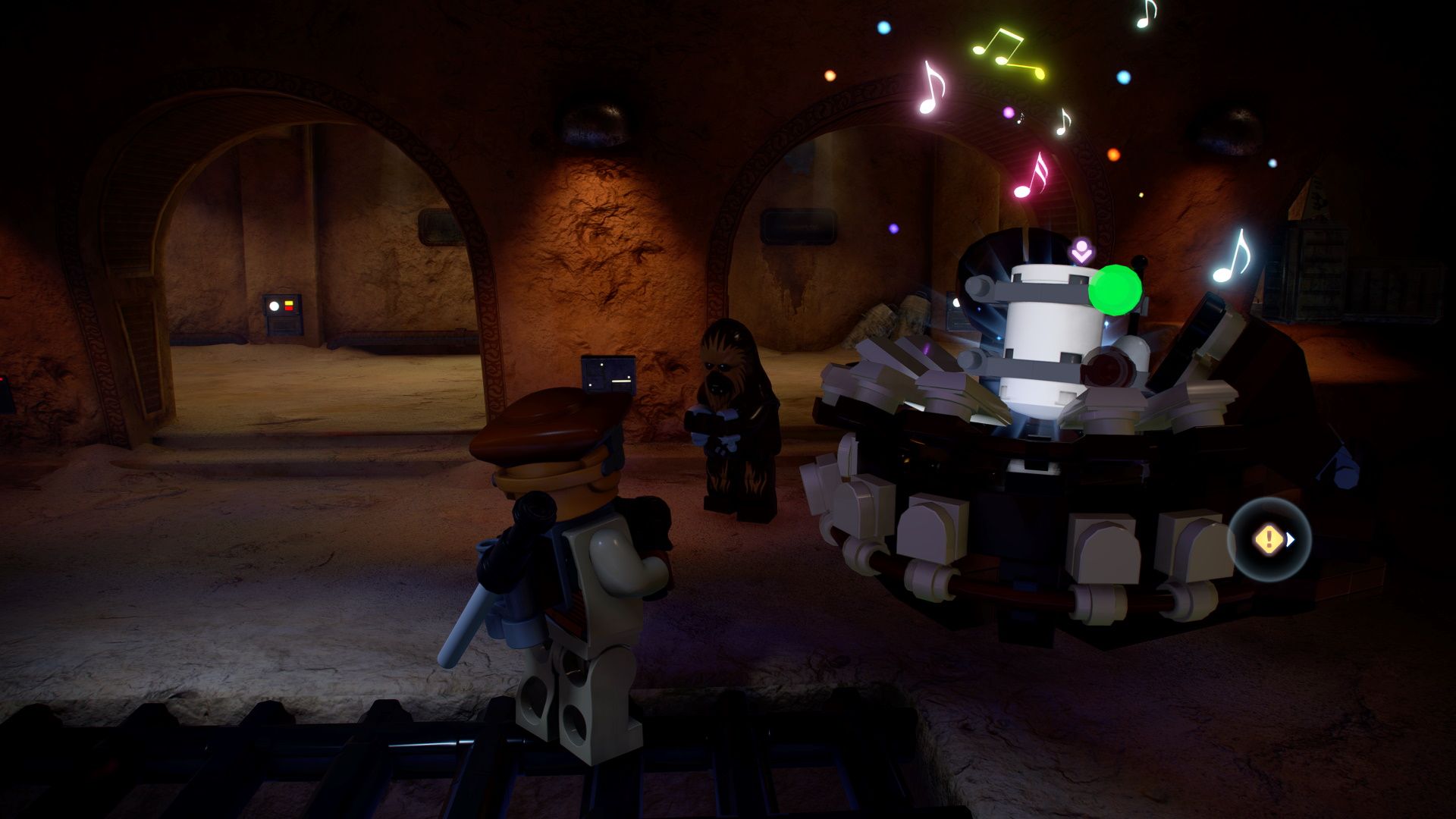 Powering the DJ station to acquire the Minikit piece