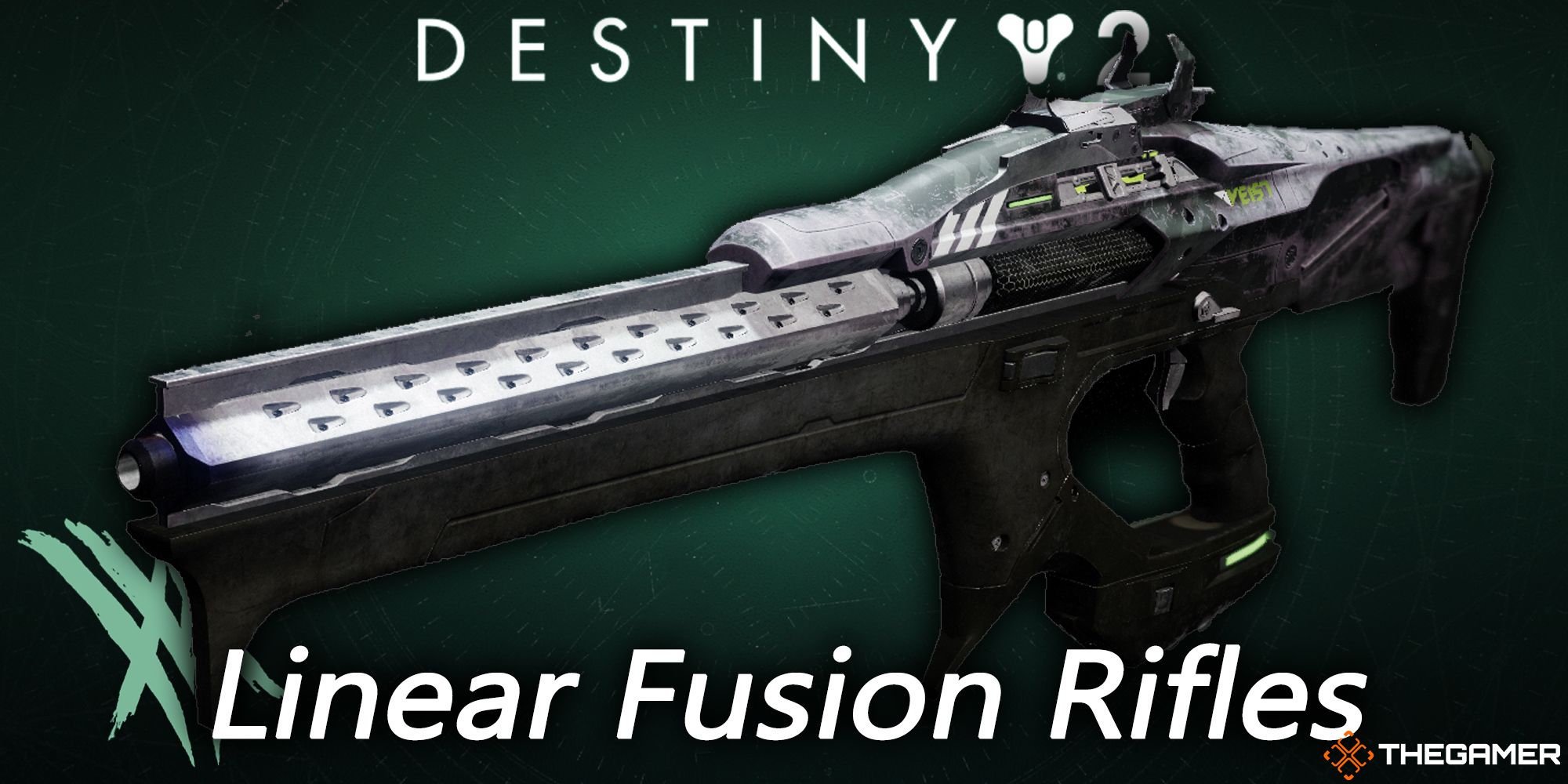 Linear Fusion Rifles, Tarantula a linear fusion rifle from Destiny 2