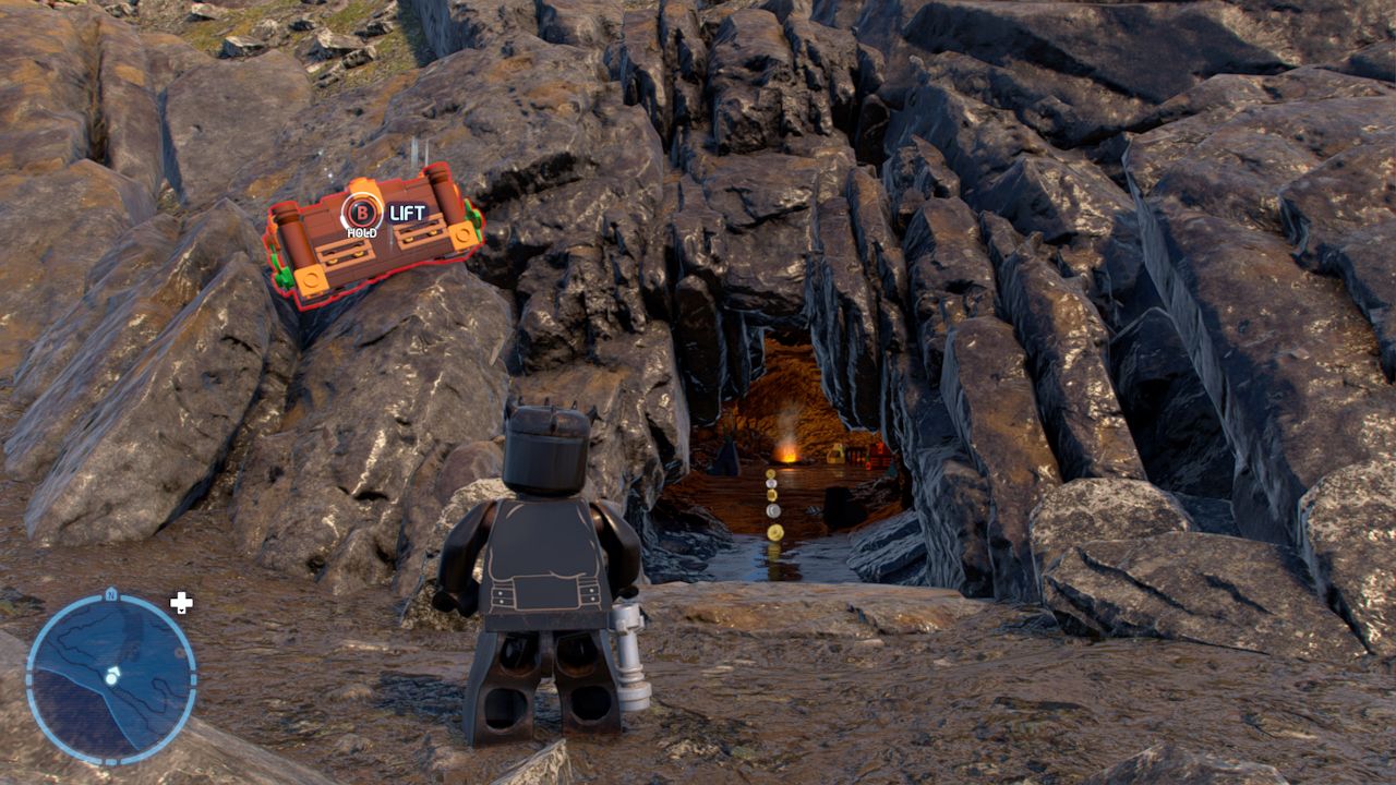Lit Cave LEGO Star Wars