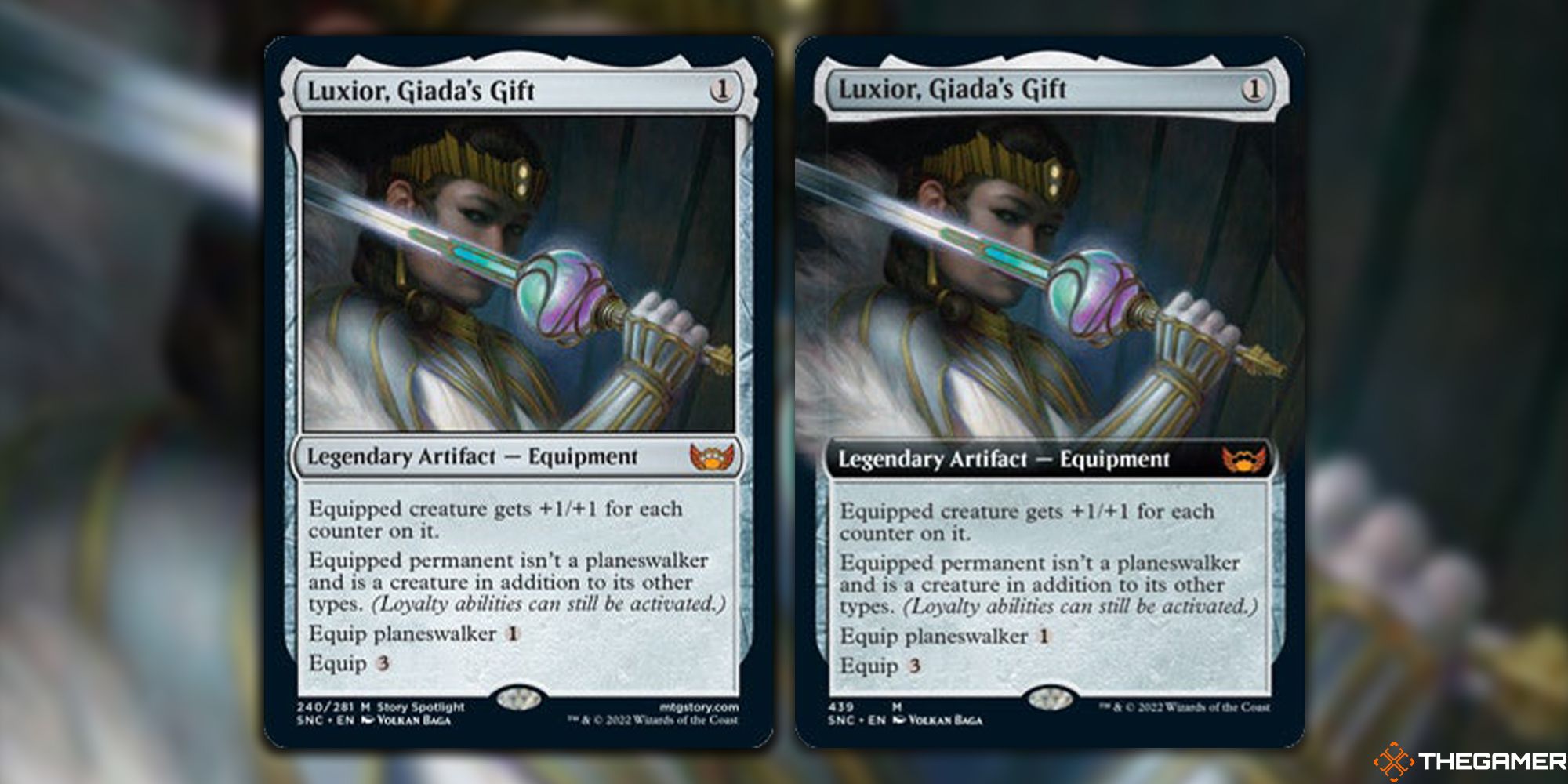 Luxior, Giada's Gift card from MTG