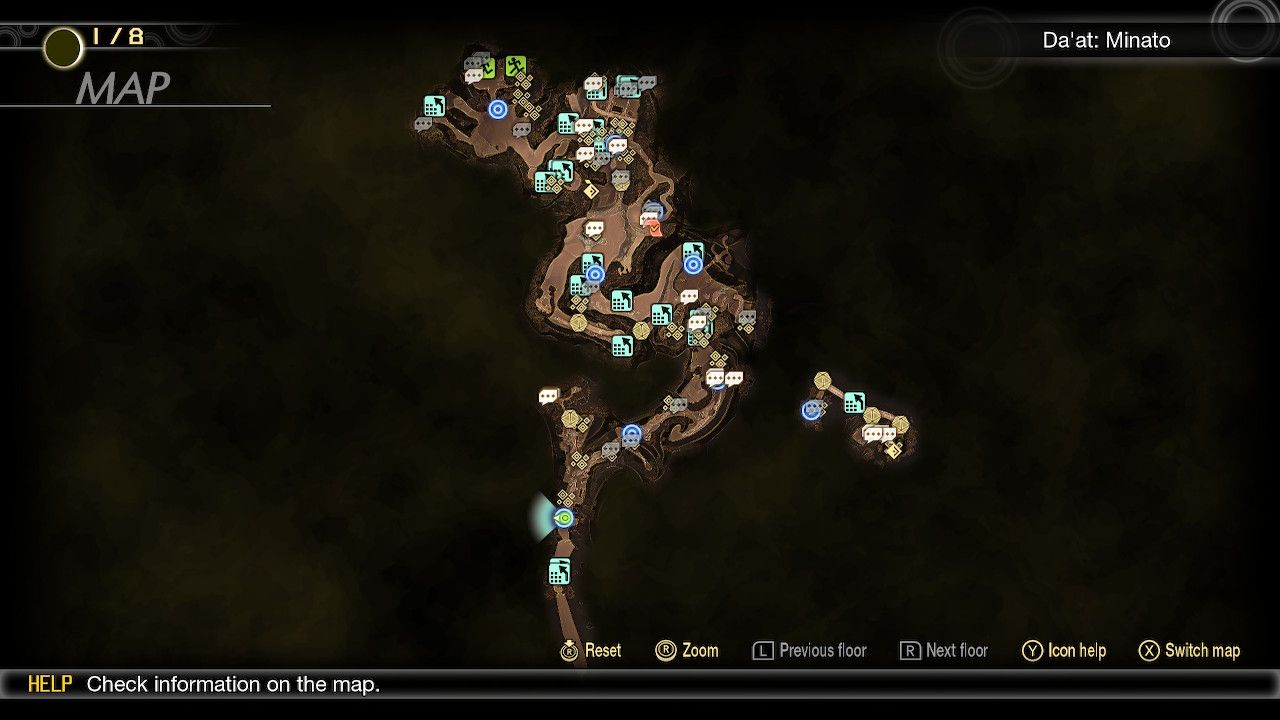 SMT 5 map of minato ward