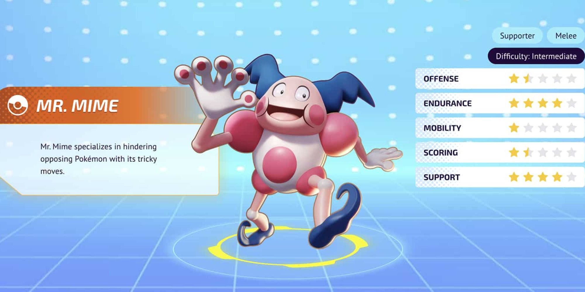Pokemon Unite Mr Mime