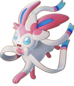 Sylveon in Pokemon Unite