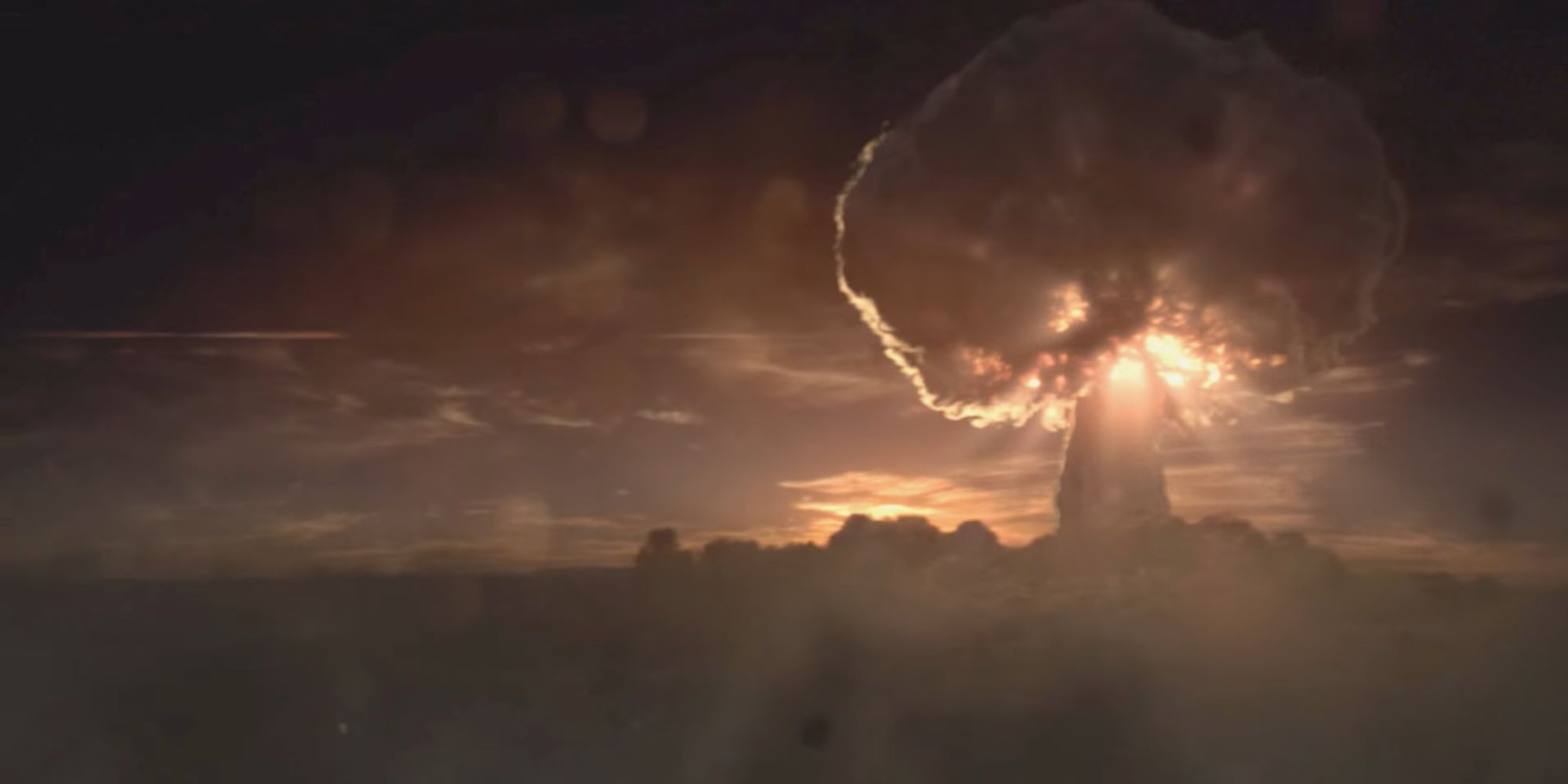 Resident Evil 3 Screenshot Of Raccoon City Explosion