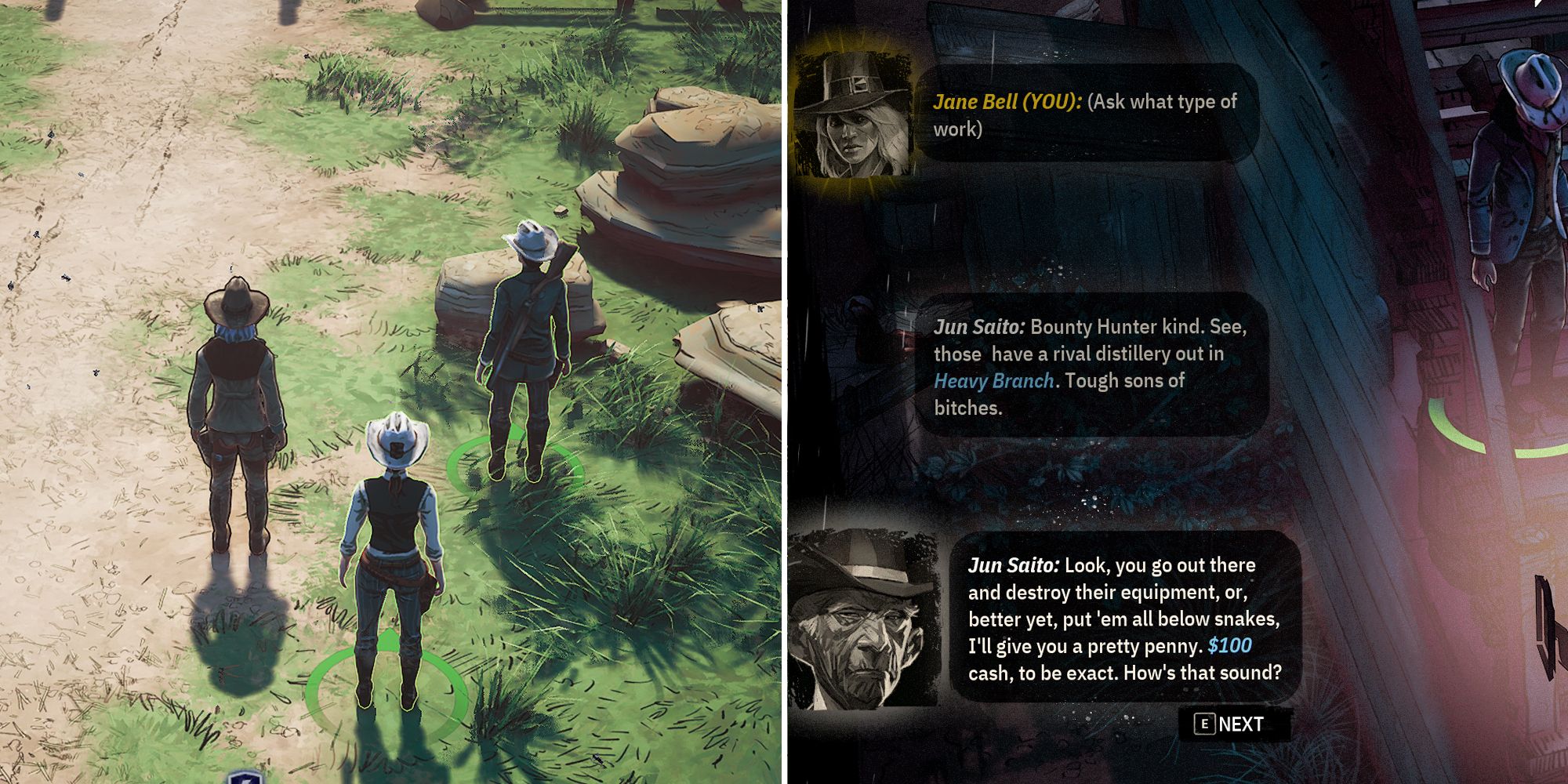 Weird West Rival Distillery side quest.