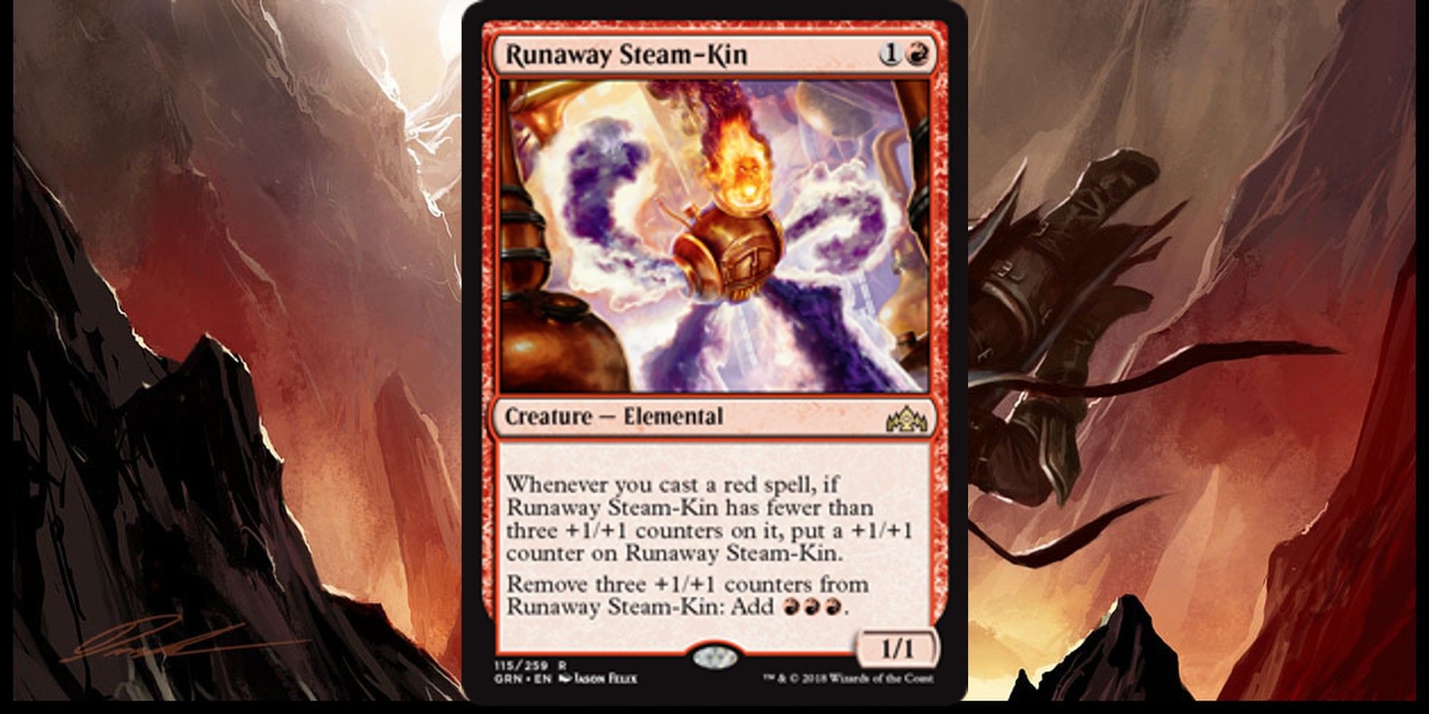 Runaway Steam-Kin MTG Card