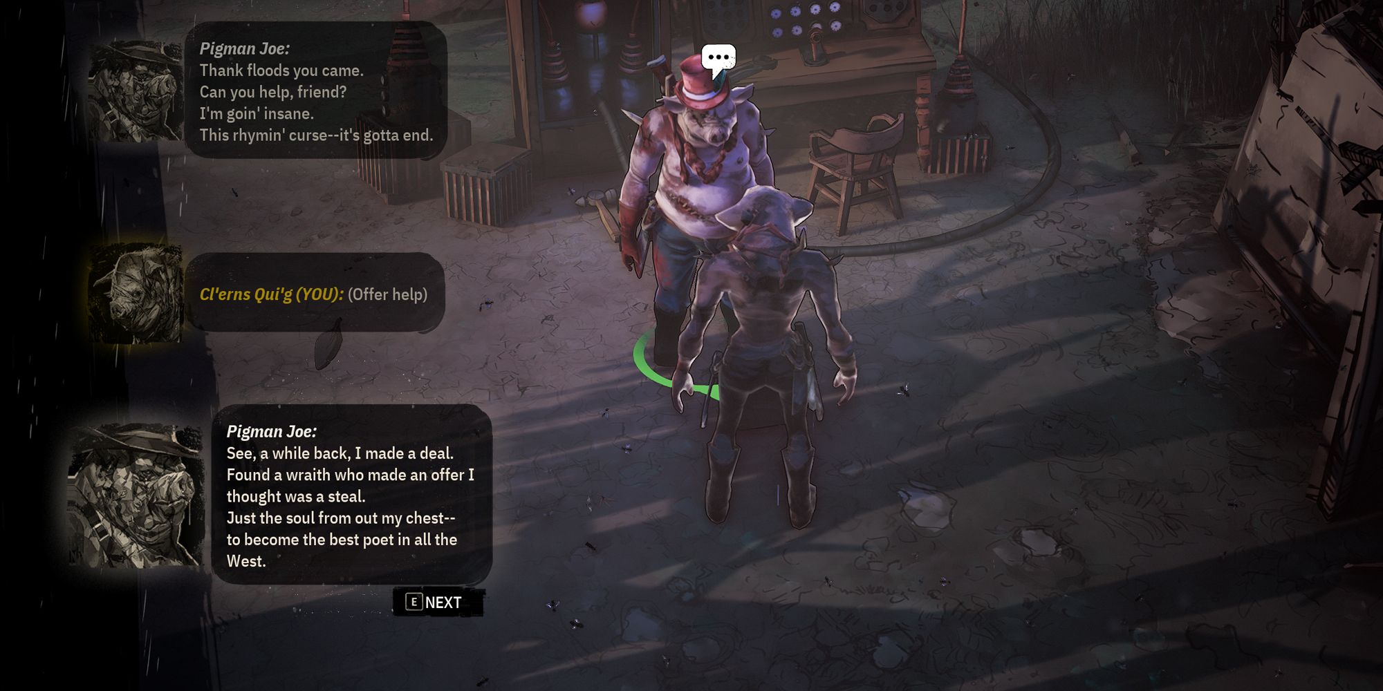 Weird West The Bard's Bargain side quest.