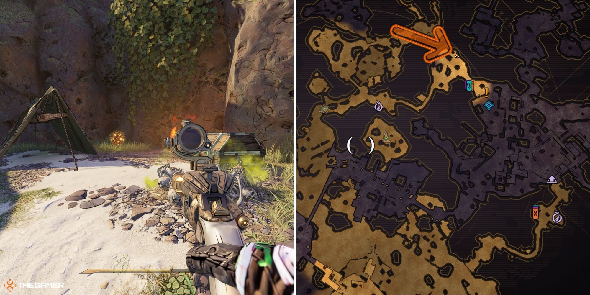 Tiny Tina's Wonderlands - Crackmast Cove - Lucky Die left, map right (8)