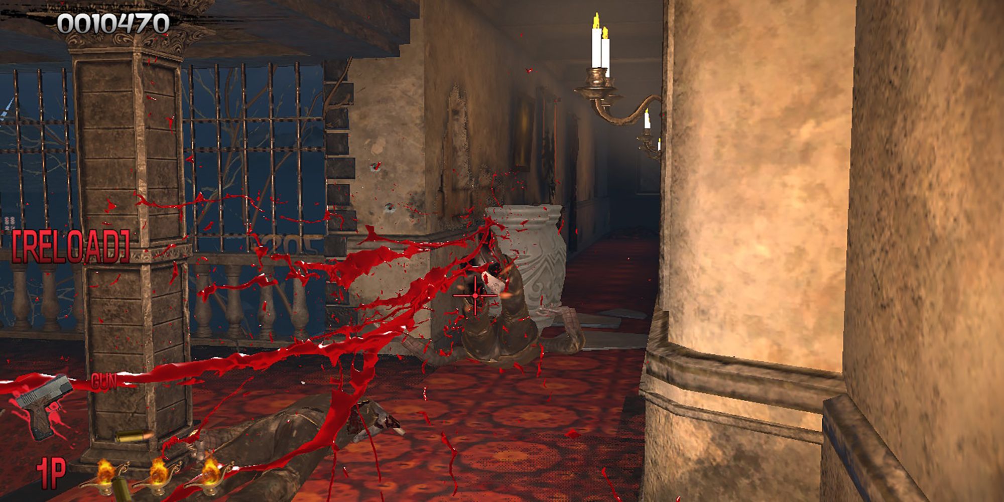 The white vases throughout Curien Mansion contain bonuses in The House Of The Dead: Remake.