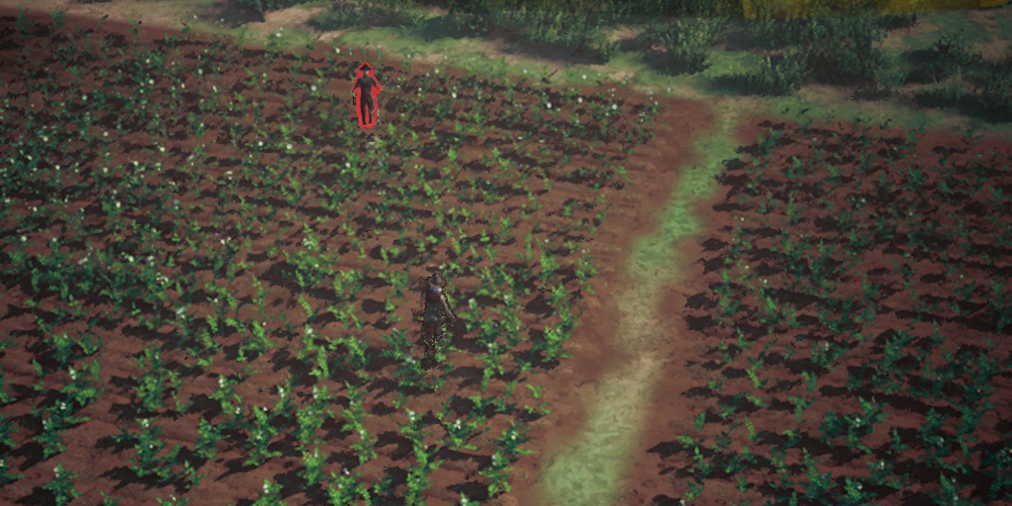 Weird West Screenshot Of Chasing Guy Away