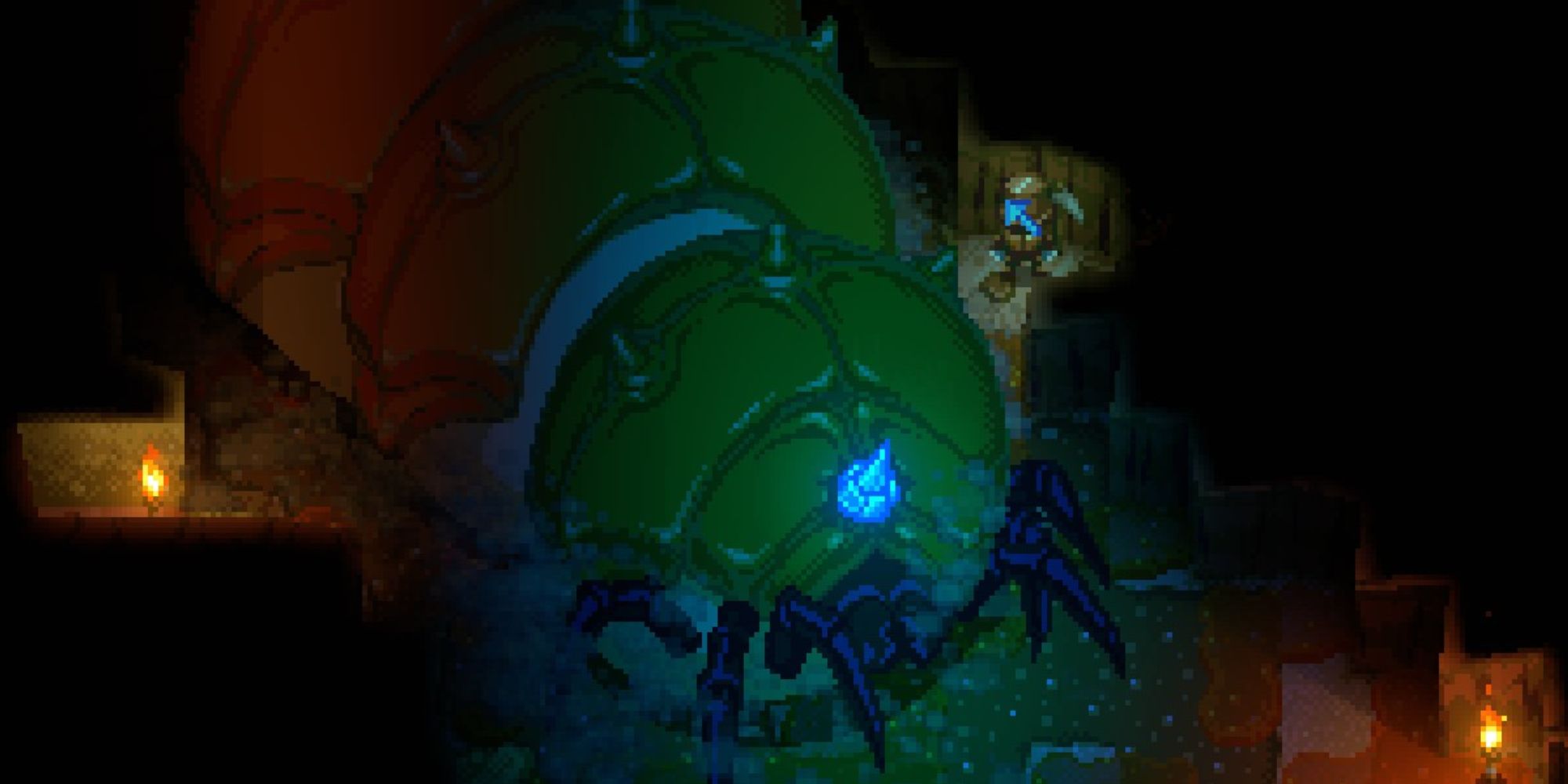 core keeper ghorm the devourer tunnel boss