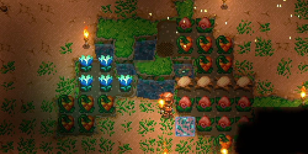 core keeper small garden with water