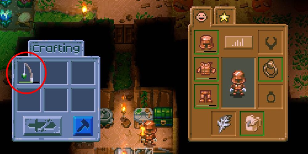 core keeper bad idea salvage fishing rod