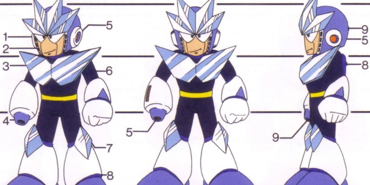 Gemini Man art from Mega Man 3