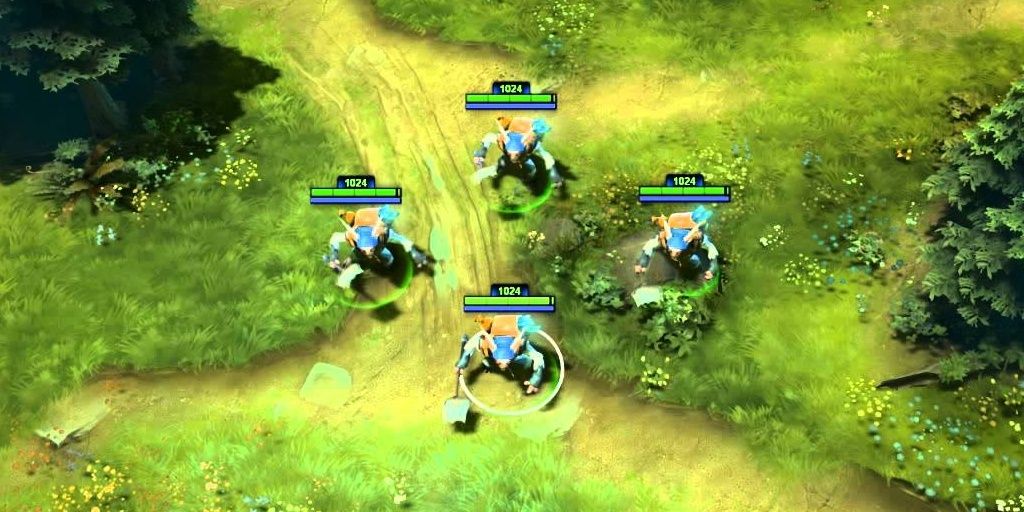 Multiple Meepo duplicates in DOTA 2