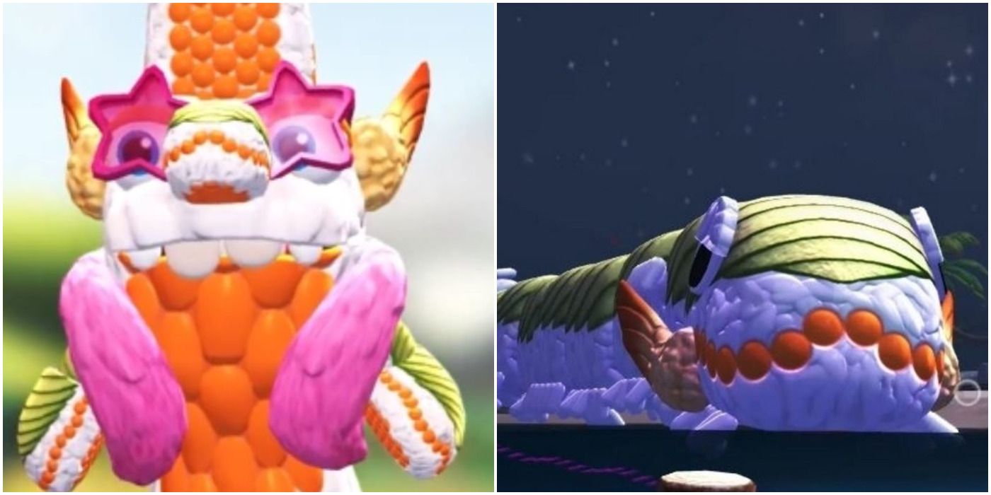 Megamaki transformation and Snak in Bugsnax