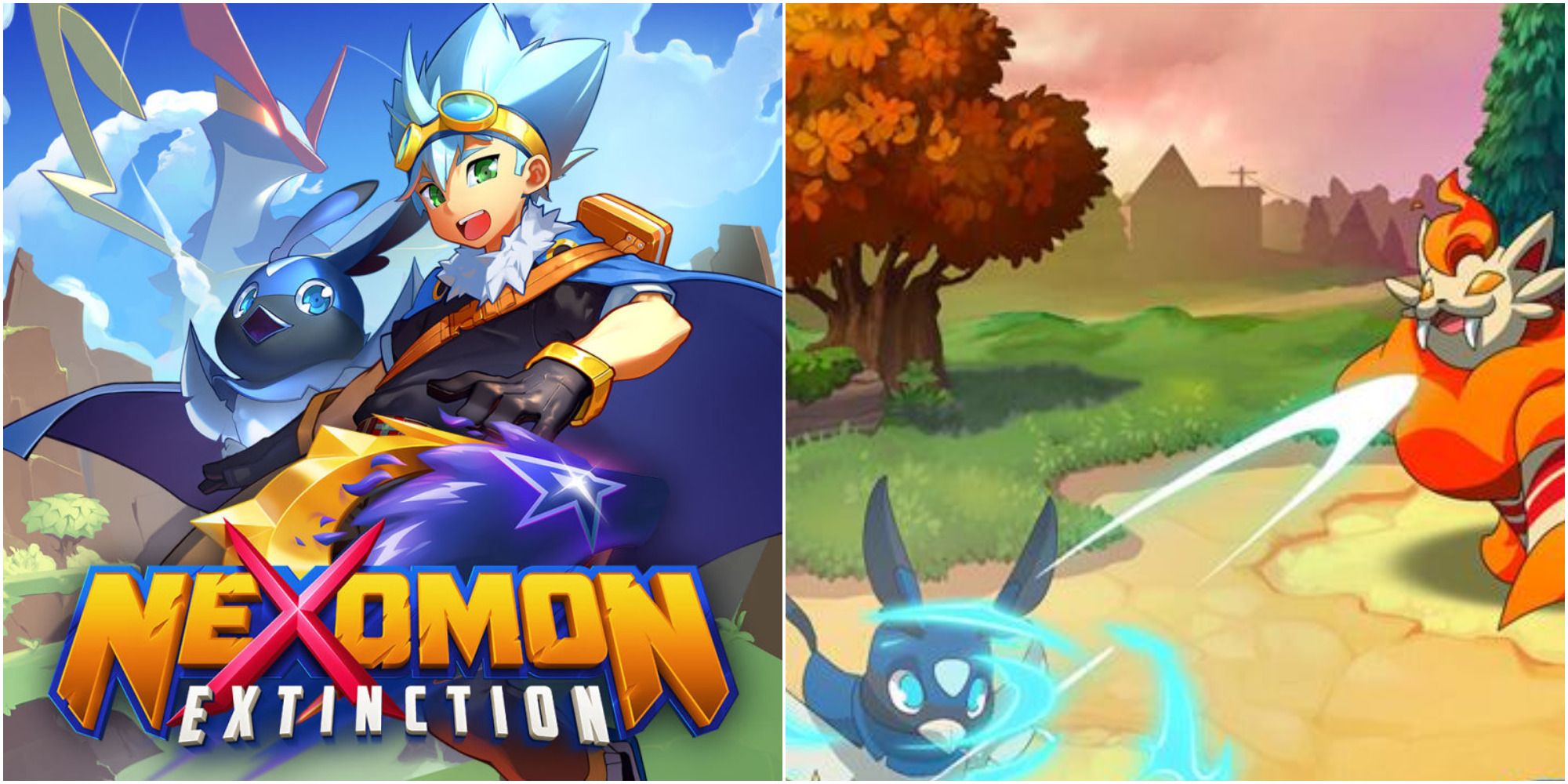 nexomon extinction cover & gameplay