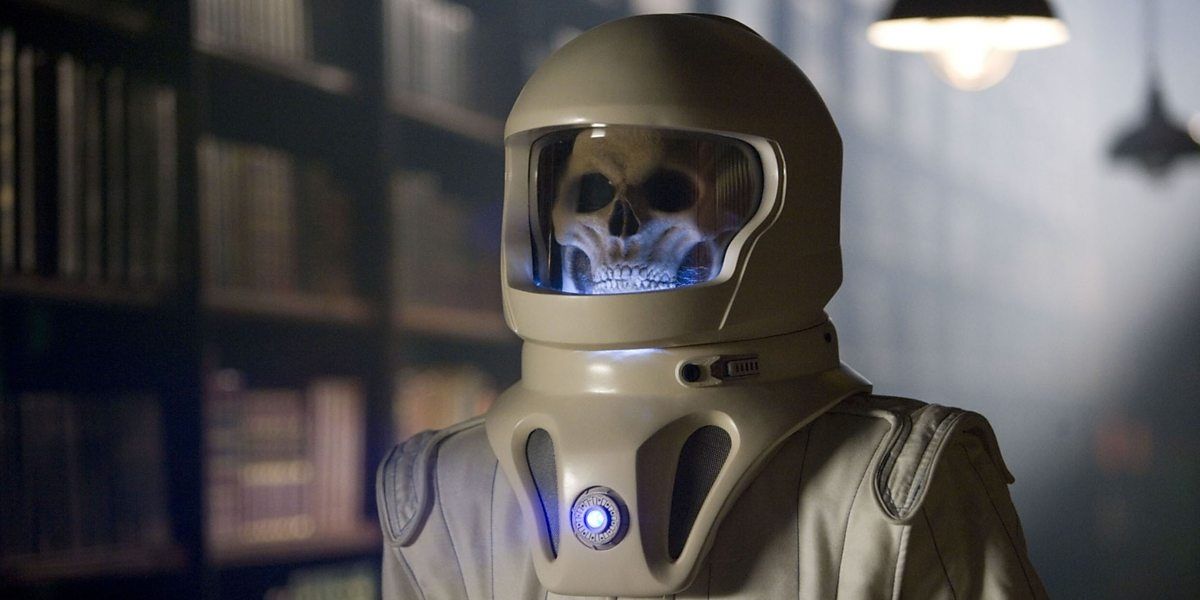 The skull-faced Vashta Nerada in Doctor Who