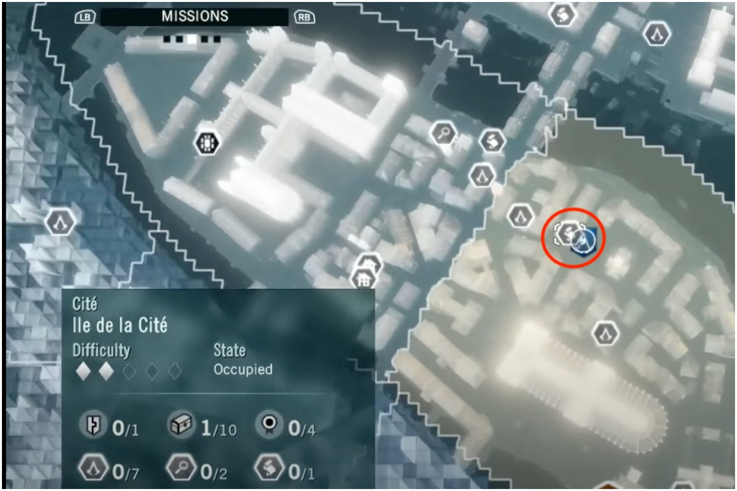 Assassin's Creed Unity Enigma Riddle Mars's location